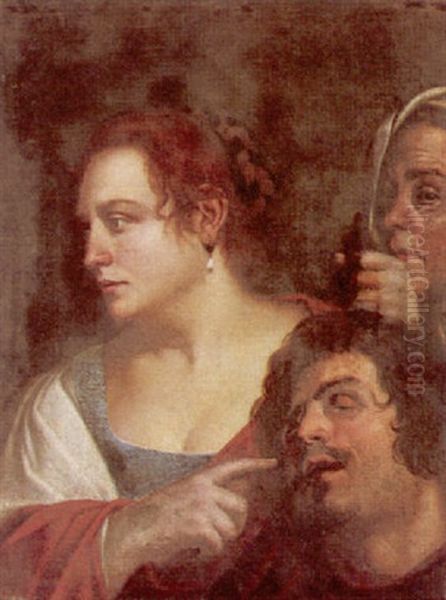 Judith With The Head Of Holofernes Oil Painting by Louis (Ludovico) Finson