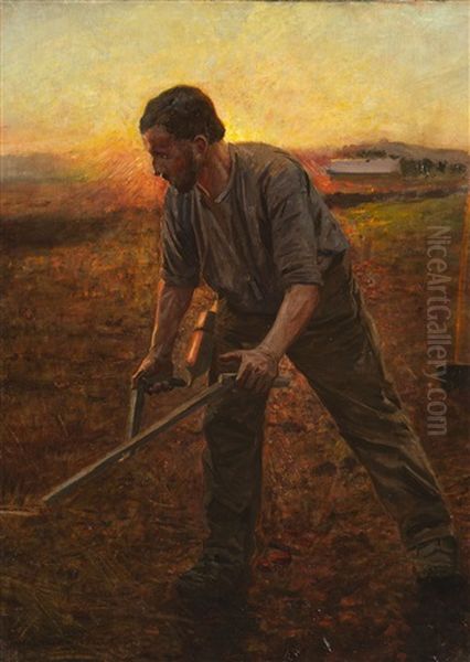 Der Maher Oil Painting by Walter Firle