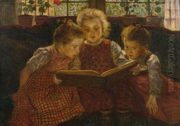 The Fairy Tale Oil Painting by Walter Firle