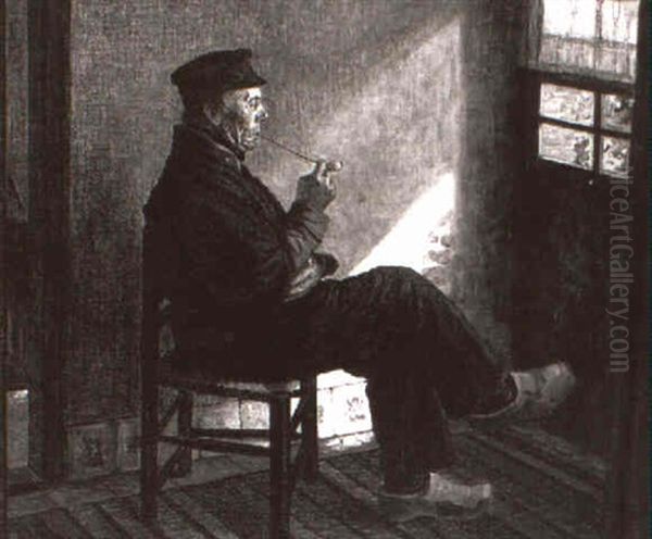 Hollandischer Fischer Oil Painting by Walter Firle