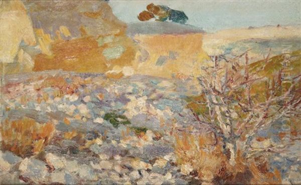 Roussillon Oil Painting by Claude Firmin