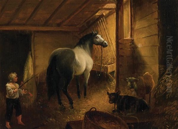 Stable Interior by Alvan Fisher