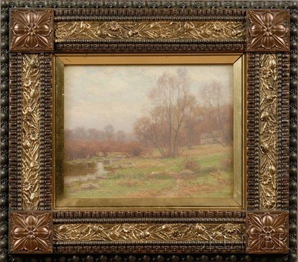 No. 1 Early Spring Oil Painting by William Crothers Fitler