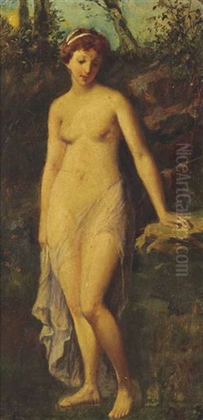 Woodland Nymph Oil Painting by John Anster Fitzgerald