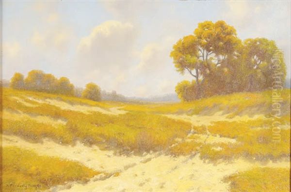 The Sandy Road Oil Painting by H. Peabody Flagg