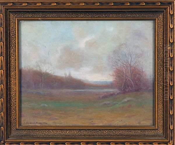 Landscape Oil Painting by H. Peabody Flagg