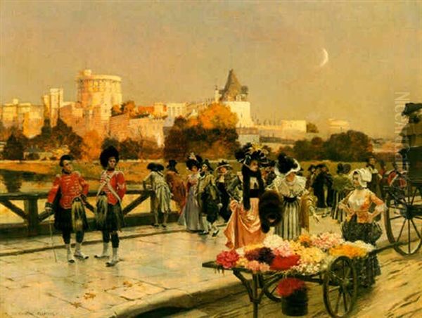 Windsor Oil Painting by Francois Flameng