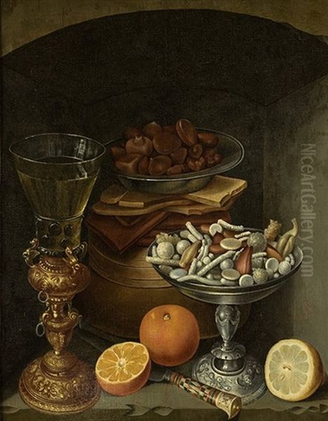 Bodegon Oil Painting by Georg Flegel