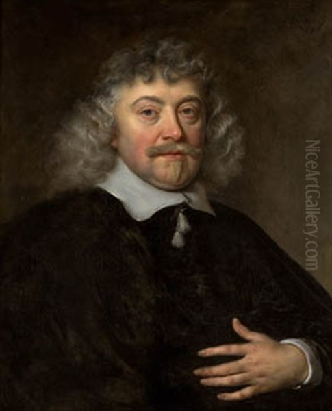 Retrato De Joseph Coymans Oil Painting by Govaert Flinck