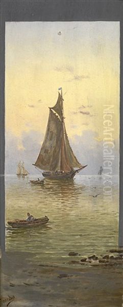 Velero Oil Painting by Enrique Florido Berruelo