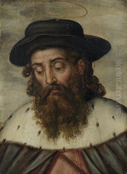 Saint James Oil Painting by Frans Floris the Elder