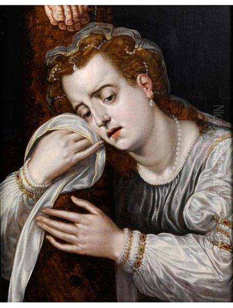 Die Heilige Magdalena Oil Painting by Frans Floris the Elder