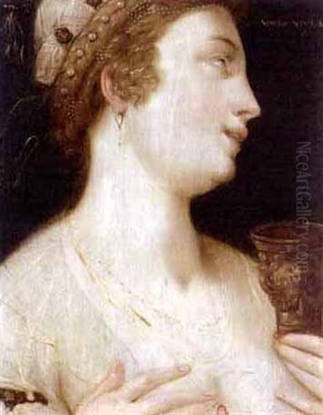 Sophonisba Oil Painting by Frans Floris the Elder