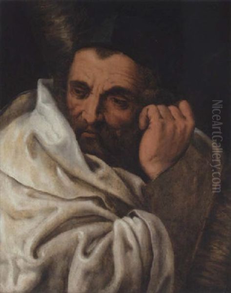 Saint Andrew Oil Painting by Frans Floris the Elder