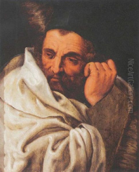 St. Andrew Oil Painting by Frans Floris the Elder