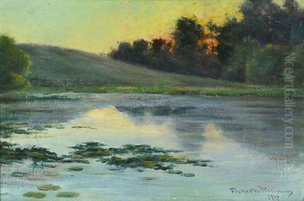 Landscape Oil Painting by Harry Davis Fluhart-Williams