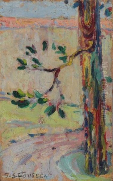 Branche D'arbre Oil Painting by Gaston de Fonseca