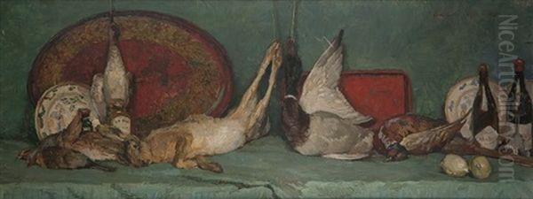 Nature Morte Au Gibier Oil Painting by Constantin Font