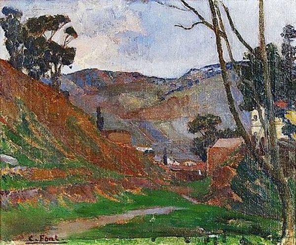 Paysage D'italie Oil Painting by Constantin Font