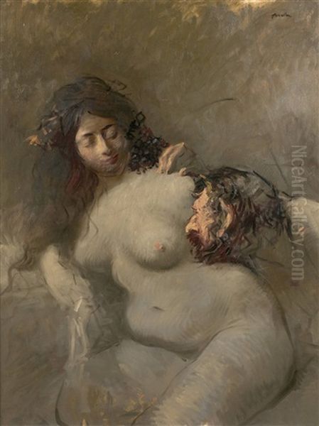 Le Desir Oil Painting by Jean-Louis Forain