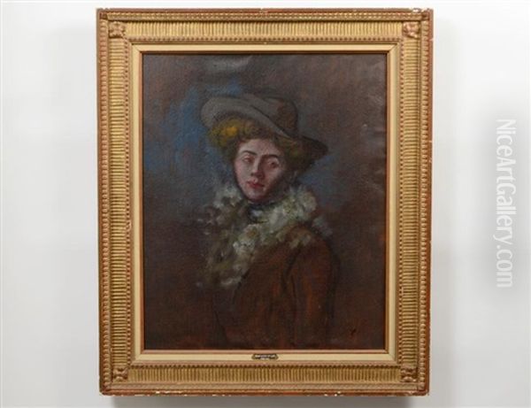 Portrait Of A Young Man Oil Painting by Jean-Louis Forain