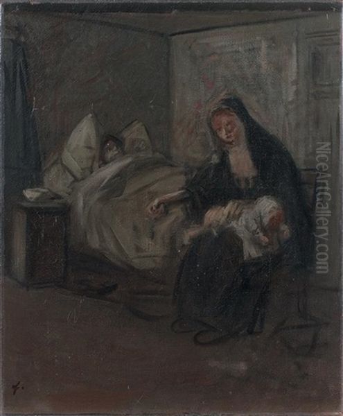 La Maternite by Jean-Louis Forain