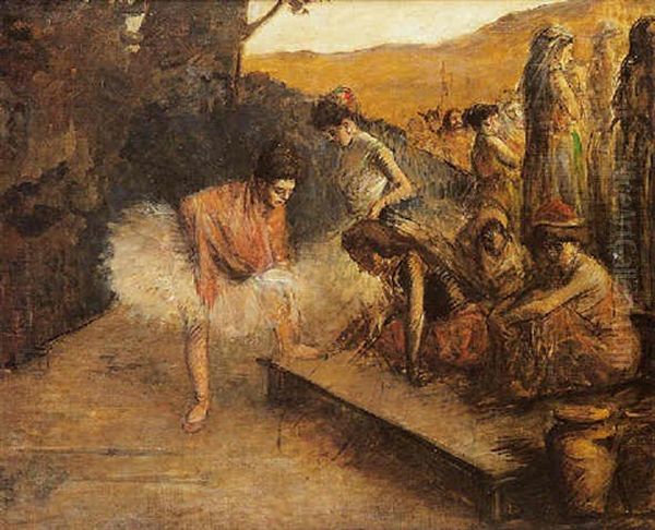 Le Ballet De Samson Et Dalila Oil Painting by Jean-Louis Forain