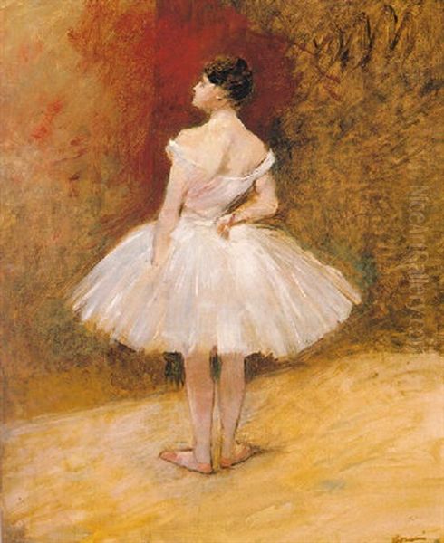 Danseuse Debout Oil Painting by Jean-Louis Forain