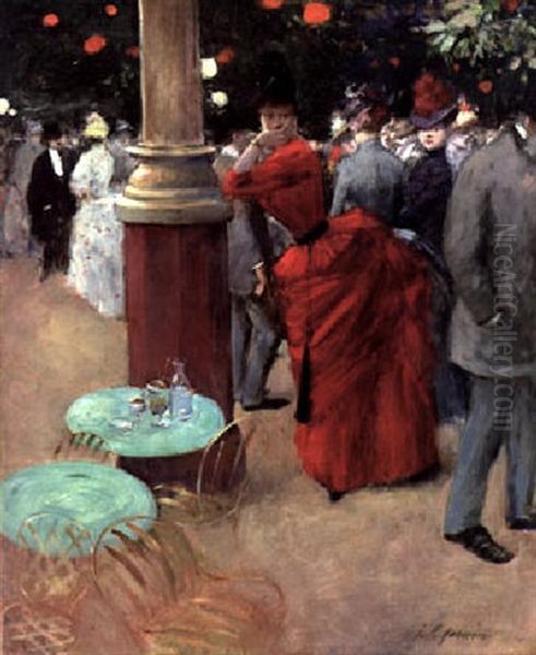 Le Jardin Public by Jean-Louis Forain