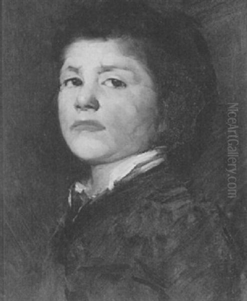 Portrait Of Florence Oil Painting by Charles Stuart Forbes