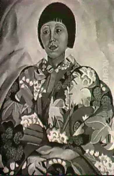 Myoshi Oil Painting by Helen Forbes