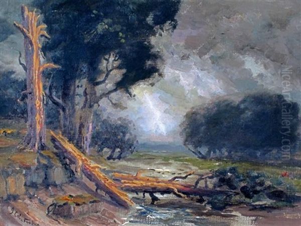 Loru Park Oil Painting by John Colin Forbes