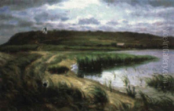 Nantucket, Sand Dunes Oil Painting by John Colin Forbes