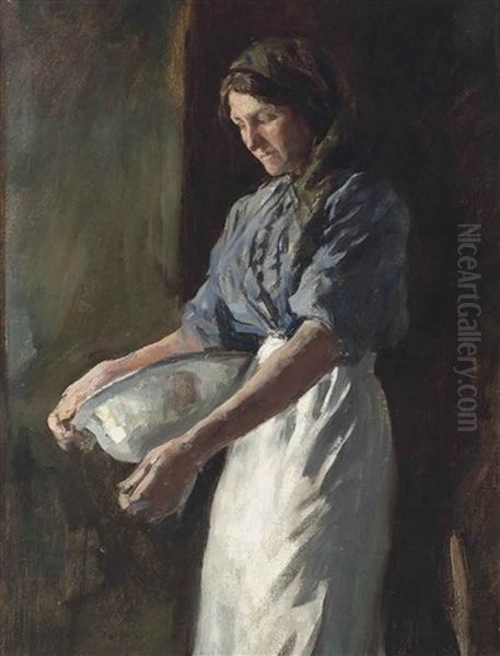 The Farmer's Wife Oil Painting by Stanhope Forbes