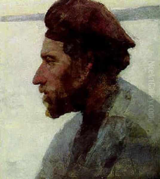 Breton Fisherman by Stanhope Forbes