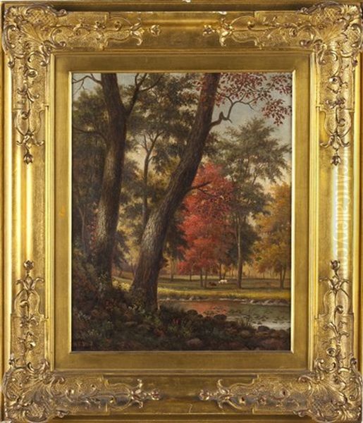 Landscape Oil Painting by Henry Chapman Ford