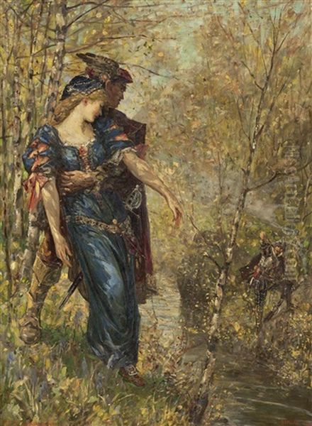 Helen Of Kirkonnell Oil Painting by Henry Justice Ford