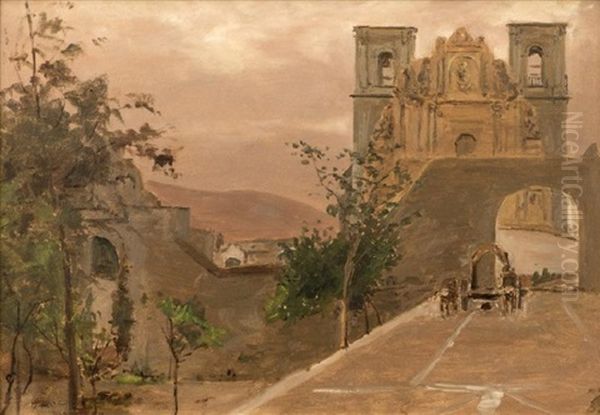 Gate To The City Oil Painting by Lockwood de Forest