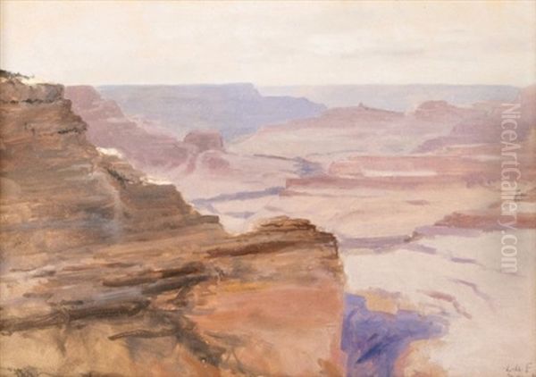 Grand Canyon Oil Painting by Lockwood de Forest