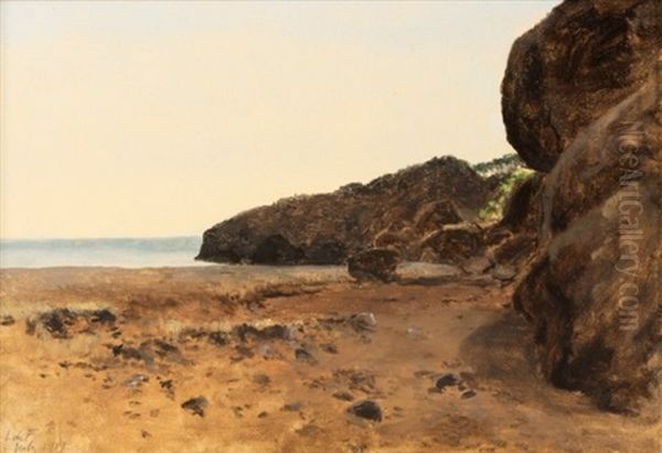 Santa Barbara Oil Painting by Lockwood de Forest