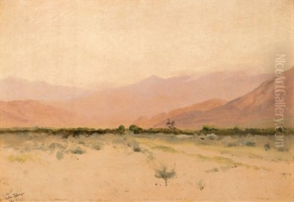 Palm Springs Oil Painting by Lockwood de Forest