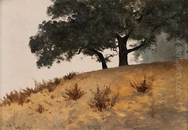 Santa Barbara Landscape Oil Painting by Lockwood de Forest