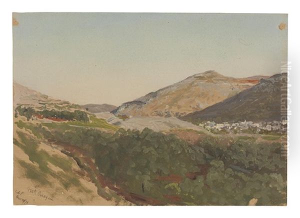 Mount Gerizim Oil Painting by Lockwood de Forest