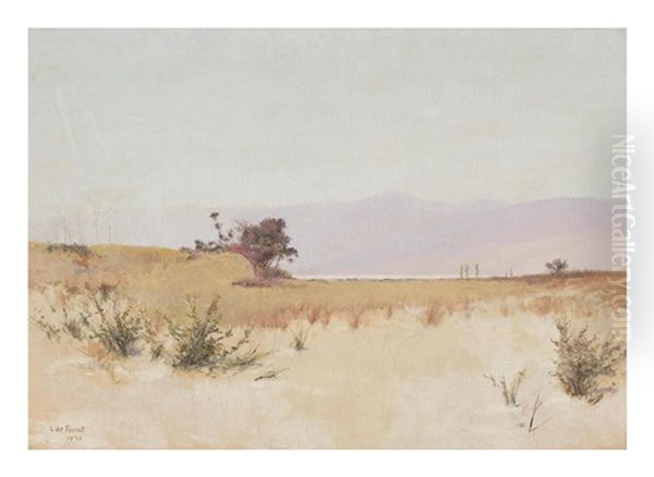 San Bernadino Range Oil Painting by Lockwood de Forest