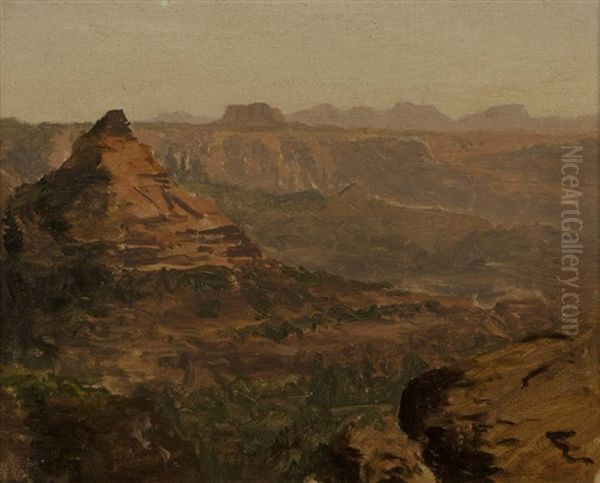 Grand Canyon Oil Painting by Lockwood de Forest