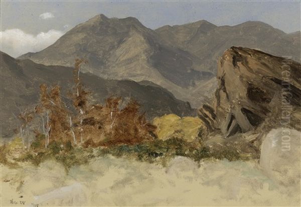 Montecito, California And Matilija Canyon, Ojai (pair) Oil Painting by Lockwood de Forest