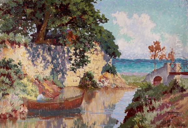 Saint Cyr Oil Painting by Alfred Jean Foretay