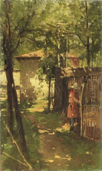 In Giardino Oil Painting by Achille Formis