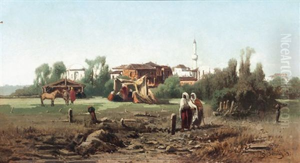 Istanbul, Surdisi Oil Painting by Achille Formis