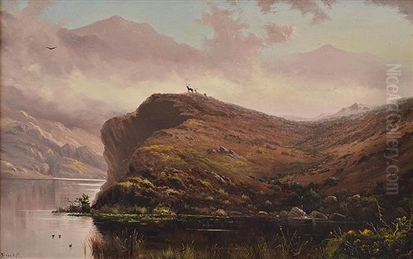 Loch Duich Oil Painting by Haughton Forrest